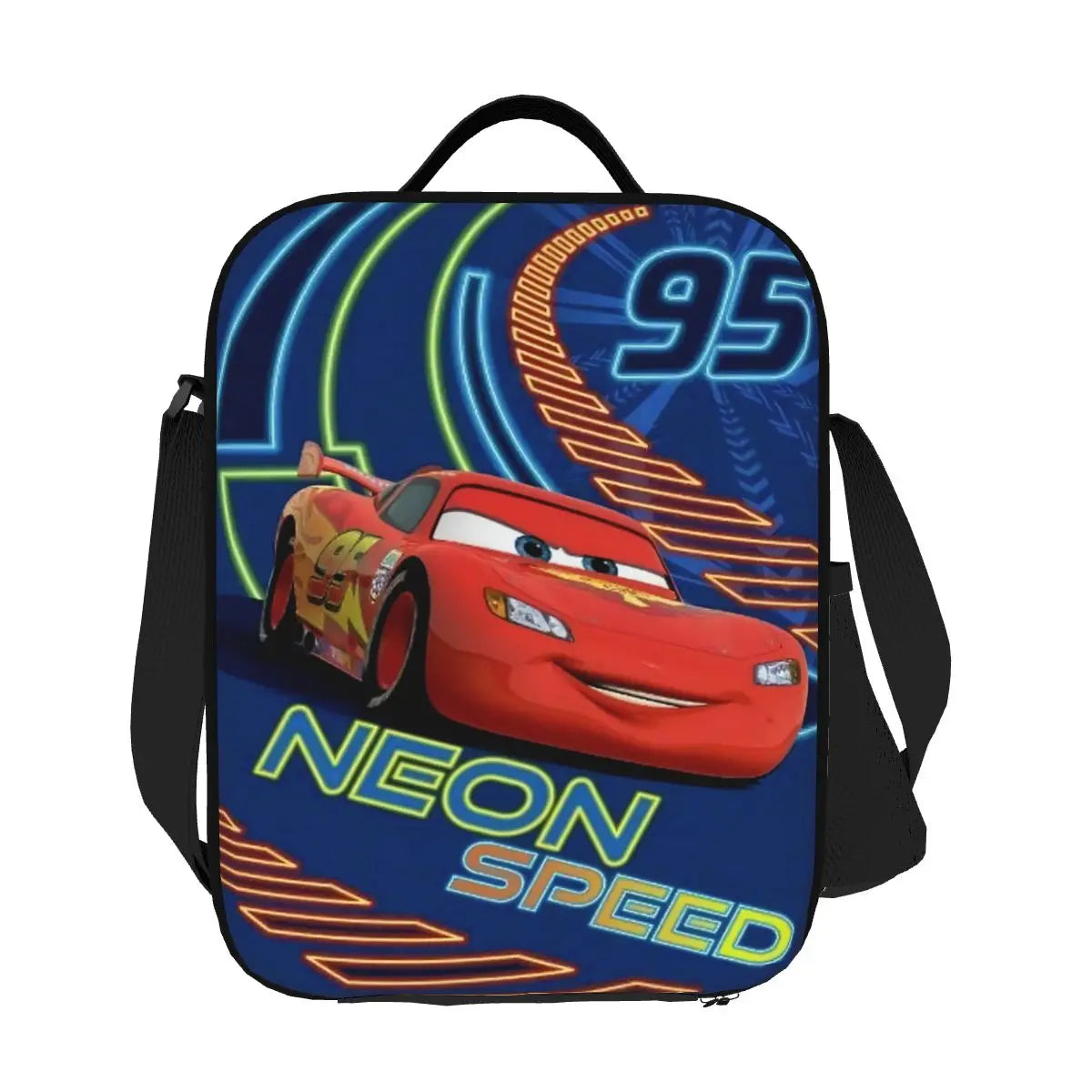 Lightning McQueen Cars Racer Insulated Lunch Bags