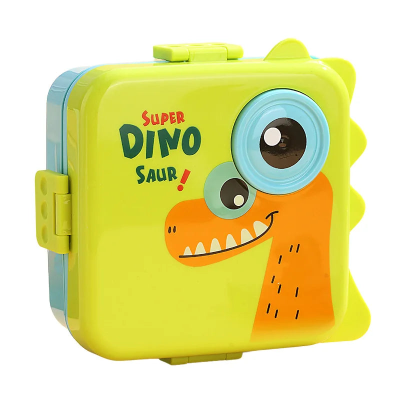 Children Dinosaur Square Lunch Box